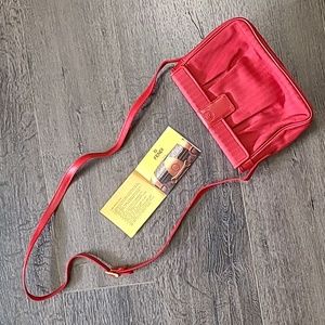 GENUINE VINTAGE FENDI Shoulder Bag Red